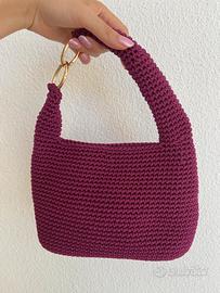 Borsa fatta a mano con cordino