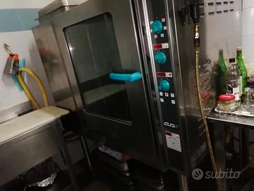 Forno a gas in acciaio inox