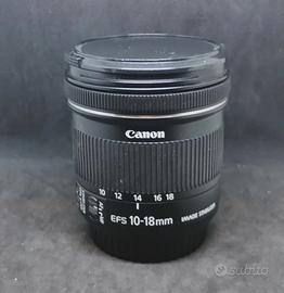 Canon obiettivo EF-S 10-18 f 4.5-5.6 IS STM
