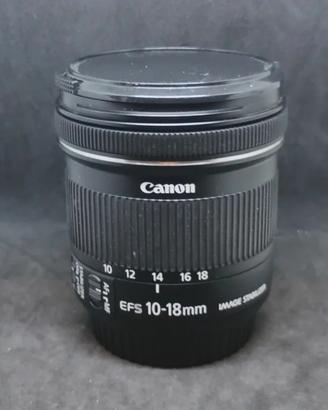 Canon obiettivo EF-S 10-18 f 4.5-5.6 IS STM
