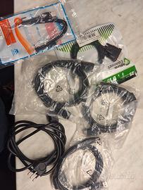Cavi vari HDMI, DP, USB e 220v