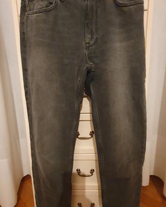 Jeans grigio da donna Zara taglia 38