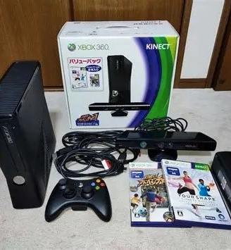 Xbox360 Slim + Kinetic + Giochi