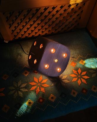 Lampada dado artigianale 