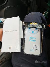 Honor magic 8 lite nuovo+cuffie 