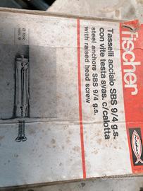 Tasselli acciaio 9mm