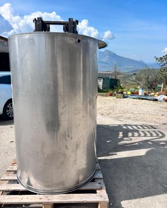 Cisterna in acciaio 1000 litri
