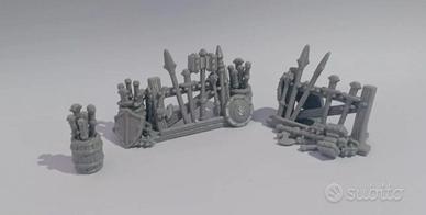 Dungeons & Dragons - Heroquest - RASTRELLIERA ARMI