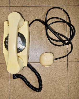 Telefono fisso antico a disco Sip "Chicco"