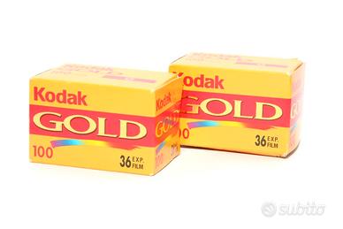 PELLICOLE 35mm a Colori KODAK GOLD 36 Pose ISO 100