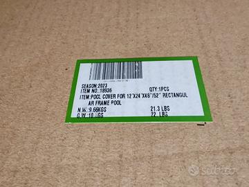 Telo copertura piscina intex 732x366x132