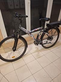 Bicicletta a trazione assistita + bisacce