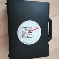 2 set degustazione vino con valigetta 