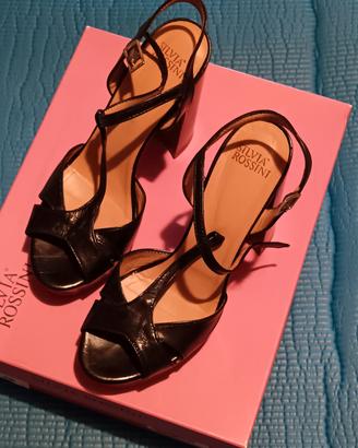 Scarpe da donna con tacco alto n. 38 soft Nero 