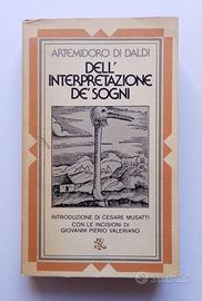 DELL'INTERPRETAZIONE DEI SOGNI - Artemidoro - 1976