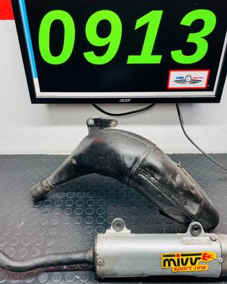 MARMITTA KAWASAKI KX 125 DAL 1995 AL 1997 OEM CON 