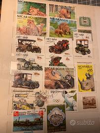 Collezione francobolli 3 album