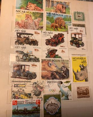 Collezione francobolli 3 album