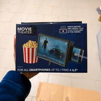 Movie theater ingrandisci schermo smartphone NUOVO