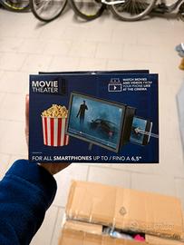 Movie theater ingrandisci schermo smartphone NUOVO