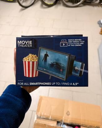 Movie theater ingrandisci schermo smartphone NUOVO