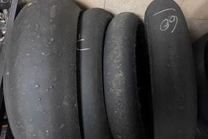 Gomme moto Slick sc3 sc1 pirelli/michelin