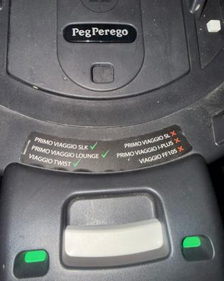Base Peg Perego Twist Isofix girevole 360°