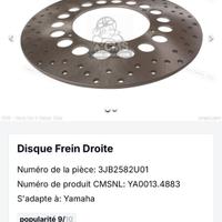 dischi Yamaha xv1600 A