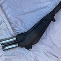 Terminale di scarico honda transalp