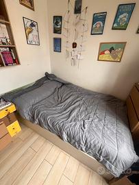 Letto a una piazza e mezza