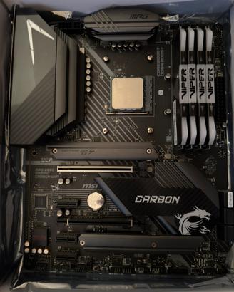 Scheda Madre con Ram e CPU