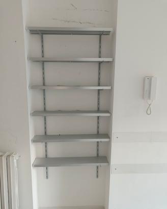 Libreria acciaio 