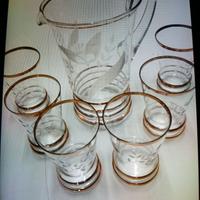 Bicchieri 6 pz + caraffa