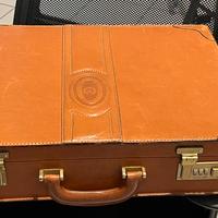 Valigetta 24ore pelle fiore Pollini