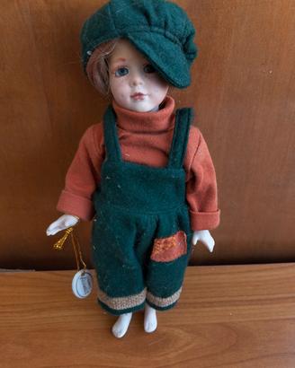  Bambola vintage in porcellana bisquit 