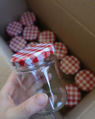 12 vasi vasetti in vetro 240 ml