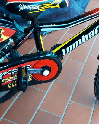 Bici Bambino LOMBARDO Monopoli 14" 3-7 anni
