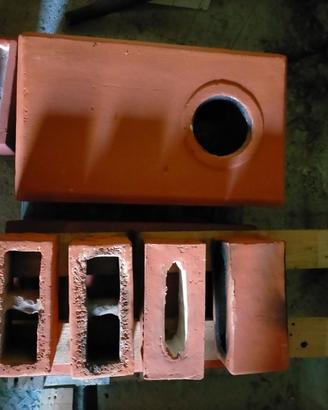 Stufa in terracotta