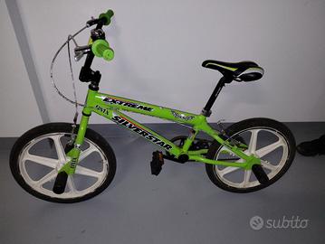 BMX Silver Star con cerchi a razze