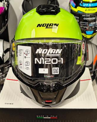 Casco NOLAN N120-1 Modulare Flip-Back - NUOVO
