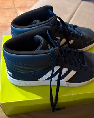 Adidas Neo Vs Hoops Mid B74292 BLU TAGLIA 46