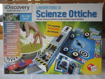 Laboratorio scienze ottiche Discovery gioco