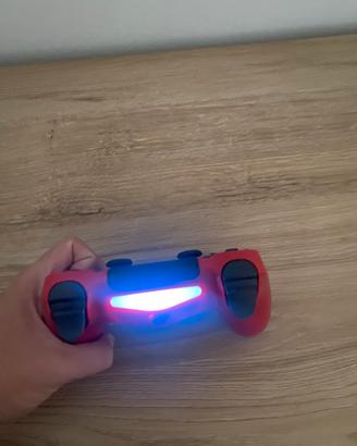 controller rosso ps4
