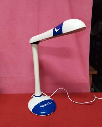 lampada da tavolo neon pubblicitaria Winston Blue 