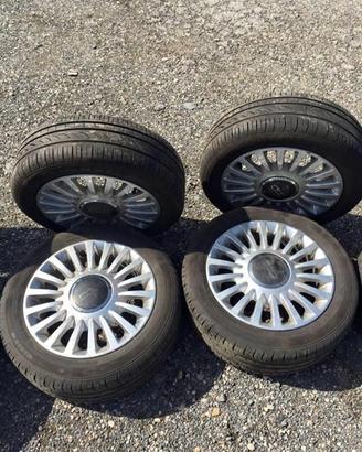 Cerchi e gomme fiat 500