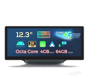 RADIO GPS ANDROID 13 AUDI Q3 12.3" 4GB+64GB