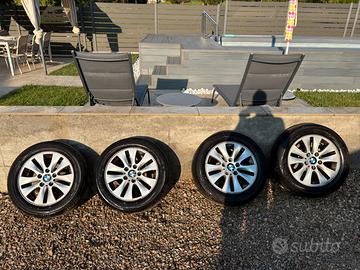 Gomme nuove 205/55 r16 91v con cerchi bmw