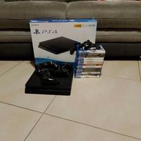 ps4 + 13 giochi + 3 controller