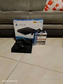 ps4 + 13 giochi + 3 controller