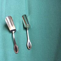 Cucchiaini da zucchero in silverplate